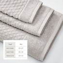 Cotton Diamond Waffle Weave Bath Towel Set - Grayson Collection by Great Bay Home