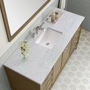 James Martin Chicago 60" Single Bathroom Vanity, Walnut Whisper