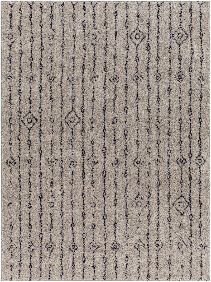 Demi Gray Washable Area Rug