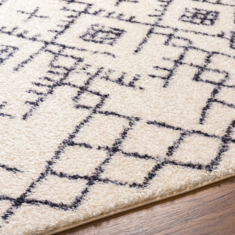 Elyes Beige Washable Area Rug