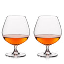 Raye Crystal Wingback Brandy Glasses Set of 2 by Viski