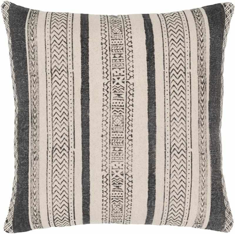 Graaf Black Pillow Cover