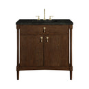 James Martin Kinnsden 36" Single Bathroom Vanity, Sable Oak