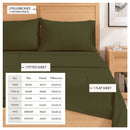 Cotton Solid Flannel Sheet - Nordic Collection