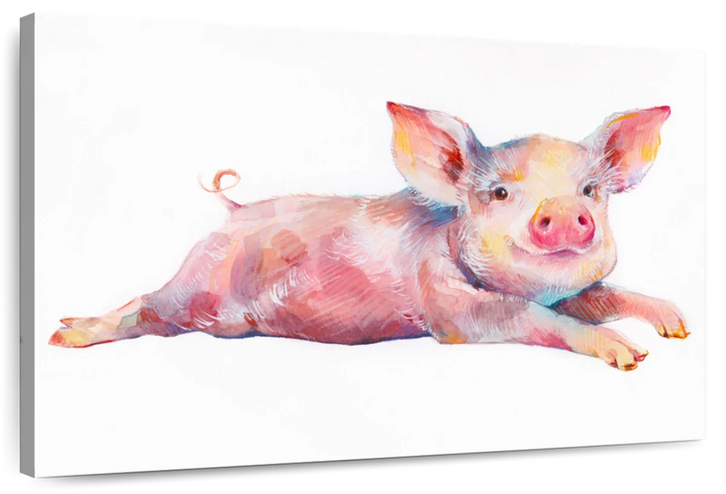 Precious Piglet Wall Art