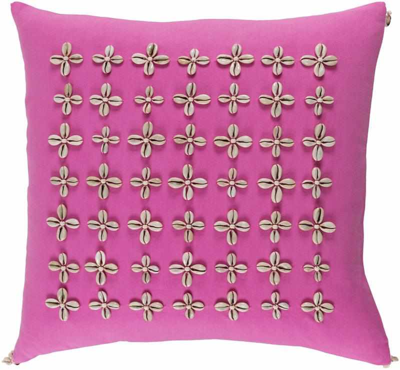 Haagje Bright Pink Pillow Cover