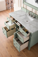 James Martin Brittany 48" Single Bathroom Vanity, Sage Green