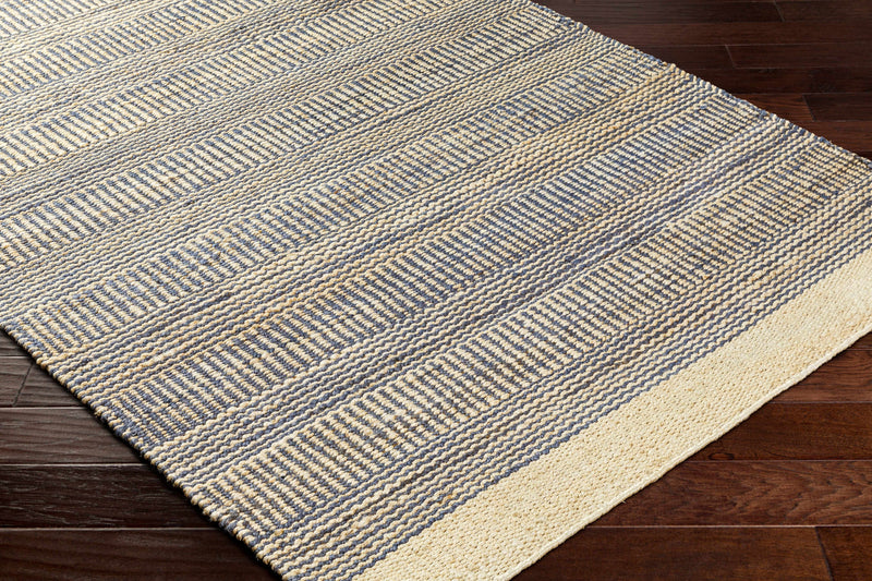 Blue Elle Jute Rug