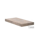 Frontier20 Ivory L Shape Closure Corner Left Limestone Look Porcelain Moldings 12x24