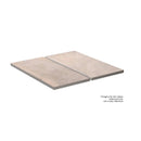 Frontier20 Travertine Cross Cut Country Classic Linear Cover Drain Set Look Porcelain Moldings 24x24
