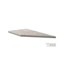 Frontier20 Absolute Coping & Stair Tread Corner Left Stone Look Porcelain Moldings 12x24