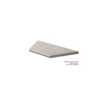 Frontier20 Pepper Coping & Stair Tread Corner Right Bullnose Wood Look Porcelain Moldings 12x24