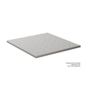Frontier20 Michelangelo Extra White Double Mesh Marble Look Porcelain Moldings 24x24