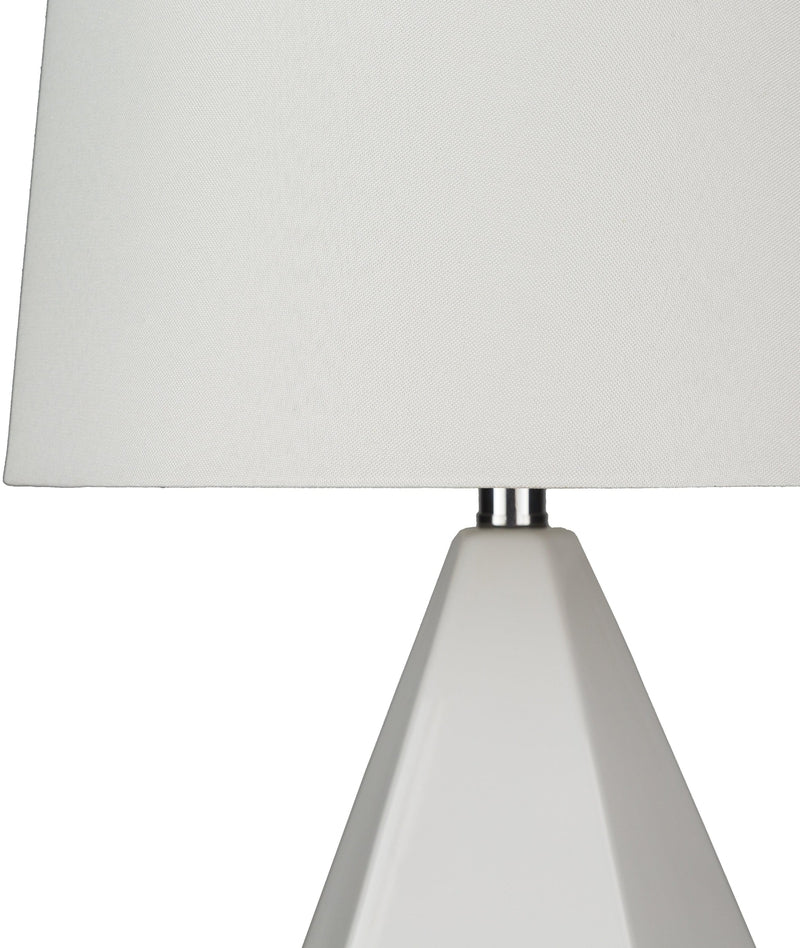 Weber Modern White Table Lamp