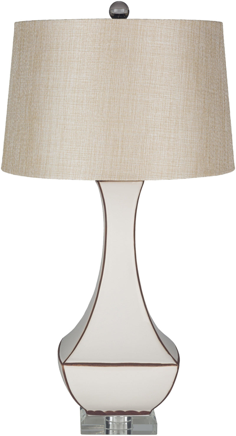 Fischer Traditional Khaki Table Lamp