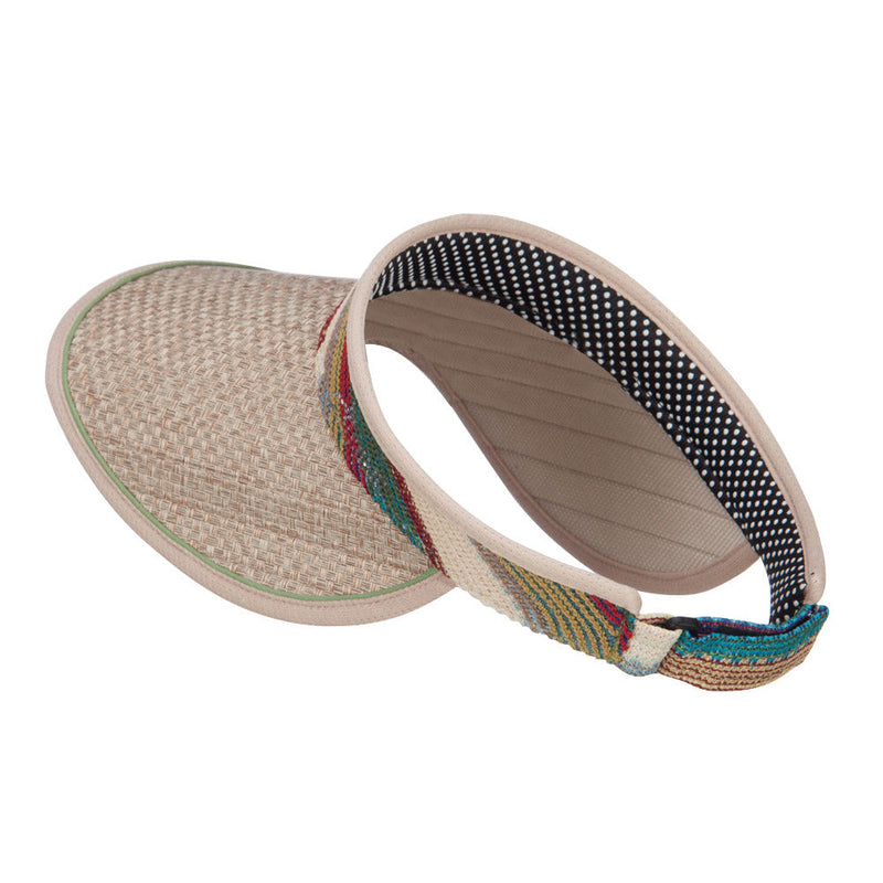 Roll Sun Strap Visor Cap