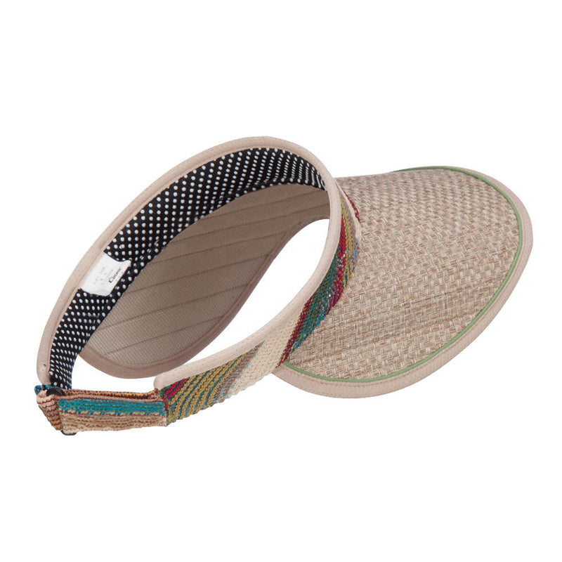 Roll Sun Strap Visor Cap