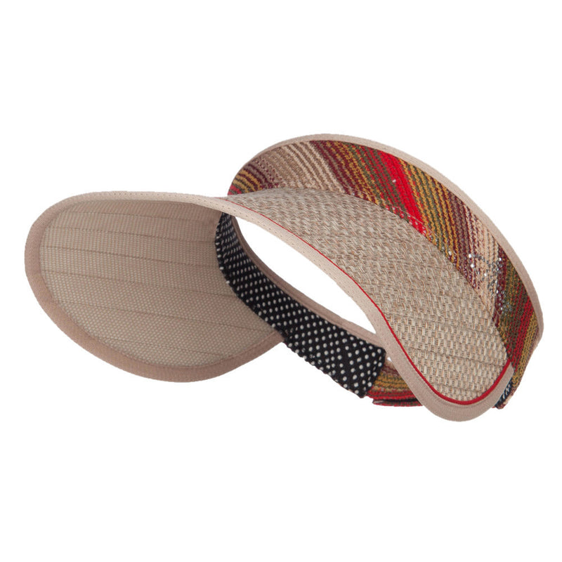 Roll Sun Strap Visor Cap