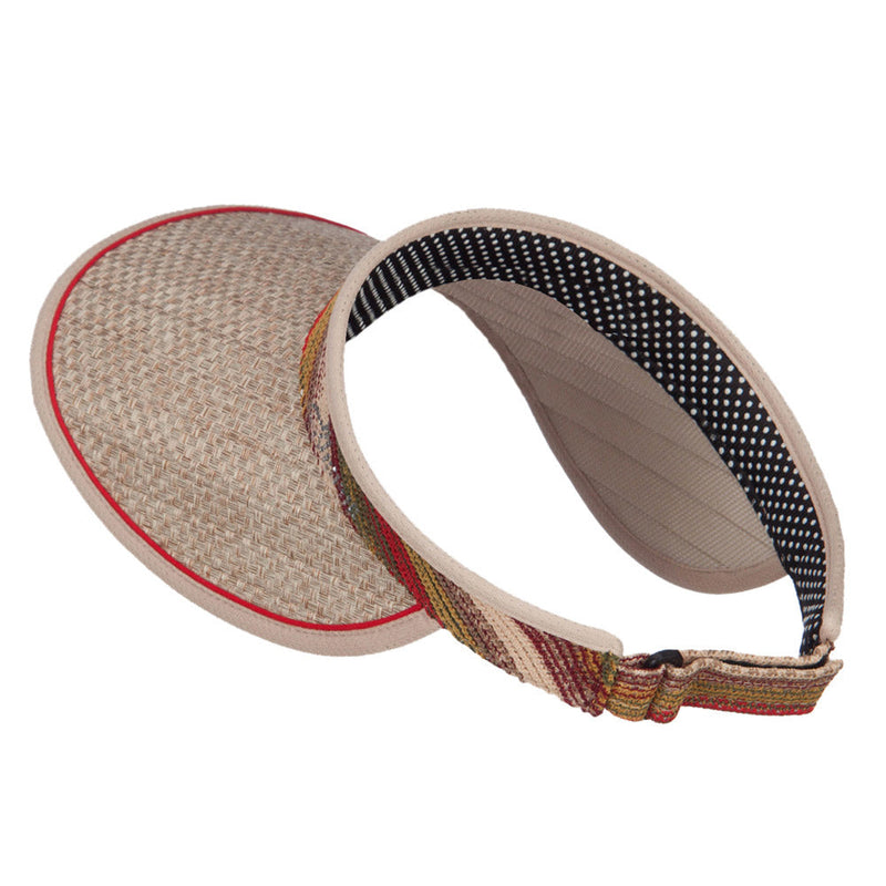Roll Sun Strap Visor Cap