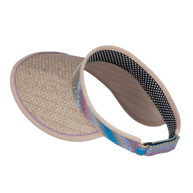 Roll Sun Strap Visor Cap