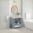 James Martin Breckenridge 30" Single Bathroom Vanity, Serenity Blue