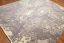 8' x 10' Modern 100% Wool Oriental Area rug 8x10 ft Gray