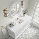 James Martin Terra 30" Mirror, Limestone