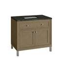 James Martin Chicago 36" Single Bathroom Vanity, Walnut Whisper