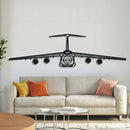 C5 Galaxy Front Metal Aircraft Wall Art - NCP0037