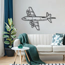P-3C Orion Angle Metal Aircraft Wall Art - NCP0109 by Navigate Craft