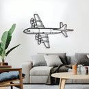 P-3C Orion Angle Metal Aircraft Wall Art - NCP0109 by Navigate Craft
