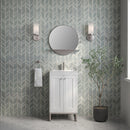 James Martin Chianti 20" Single Bathroom Vanity, Glossy White