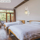 GobekUsa Lodge Style Metal Deer Head Wall Sconce: 1/2-Bulb Wall Mount Light with Crystal Dome Shade in Chrome/Gold