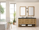 James Martin Breckenridge 72" Double Bathroom Vanity, Light Natural Oak