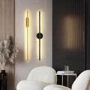 Log Style Modern LED Strip Wall Light – Long Design Fixture
