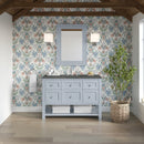 James Martin Breckenridge 48" Single Bathroom Vanity, Serenity Blue