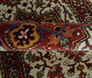 Long 20 feet runner Brown and Ivory Traditional Hallway Rug wool area rug by The Rug Decor