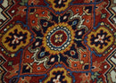 Long 20 feet runner Brown and Ivory Traditional Hallway Rug wool area rug by The Rug Decor