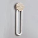 Long Strip Ra Travertine Wall Lamp