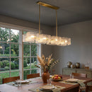 long water ripple Chandelier