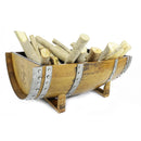 Whiskey & Wine Barrel Long Chest — Multi-Use Storage or Coffee Table