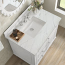 James Martin Lorelai 36" Single Bathroom Vanity, Bright White