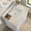 James Martin Lorelai 36" Single Bathroom Vanity, Bright White