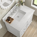 James Martin Lorelai 36" Single Bathroom Vanity, Bright White