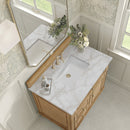 James Martin Lorelai 36" Single Bathroom Vanity, Light Natural Oak