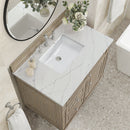 James Martin Lorelai 36" Single Bathroom Vanity, Whitewashed Oak