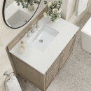 James Martin Lorelai 36" Single Bathroom Vanity, Whitewashed Oak
