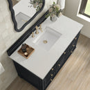 James Martin Lorelai 48" Single Bathroom Vanity, Black Onyx