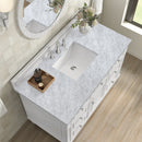 James Martin Lorelai 48" Single Bathroom Vanity, Bright White
