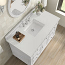 James Martin Lorelai 48" Single Bathroom Vanity, Bright White